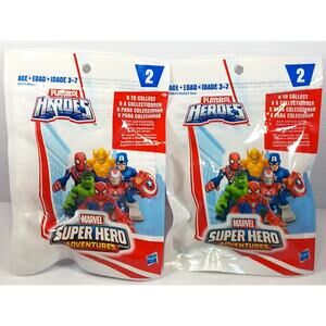 Hasbro Playskool Heroes Series 2 MARVEL SUPER HERO ADVENTURES 2 Blind Bag Bundle